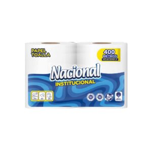 Papel Toalla Celulosa (2 ROLLOS - 200MTS)